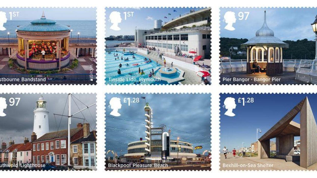 These new stamps are designed to make you feel proud about the seaside