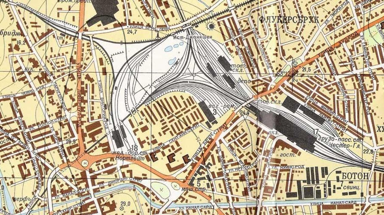 The mystery and strange beauty of Russian maps of the UK