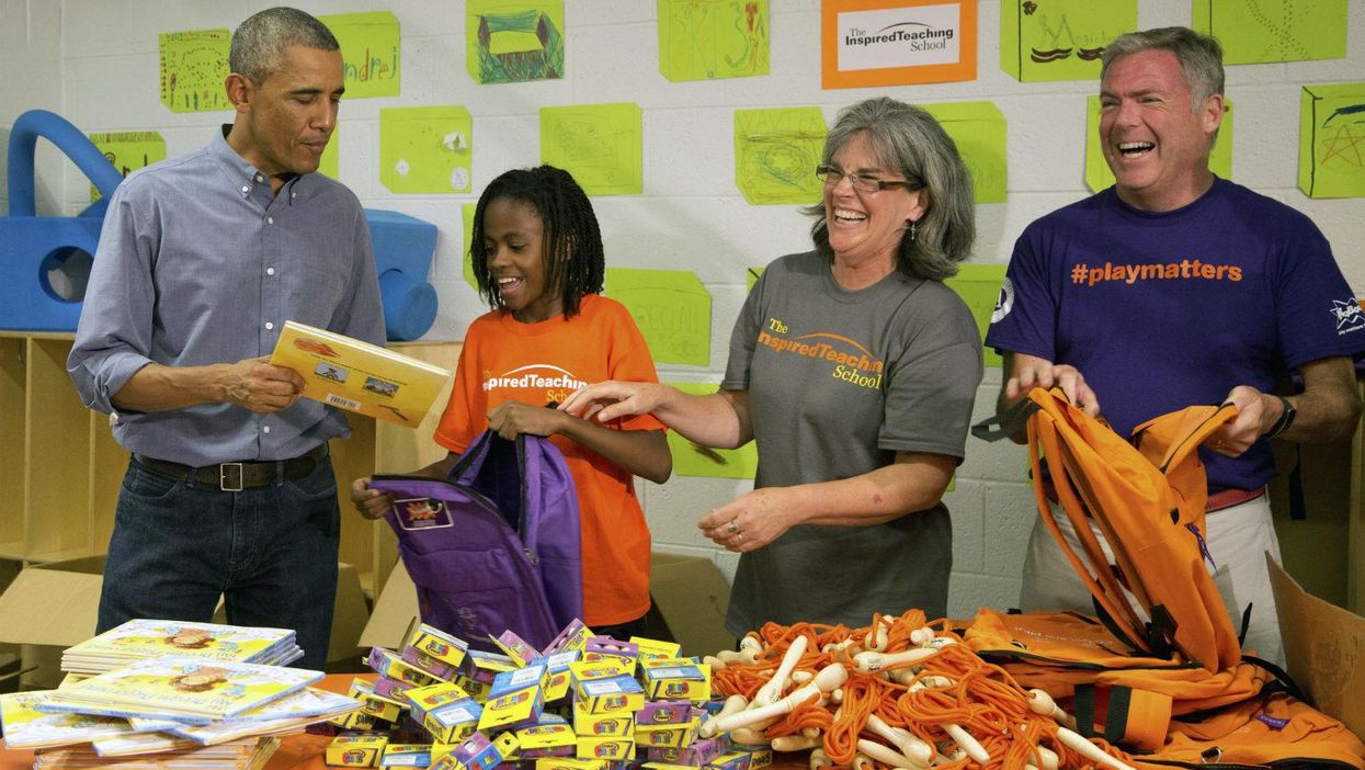 Schoolgirl disappointed Barack Obama not Beyoncé