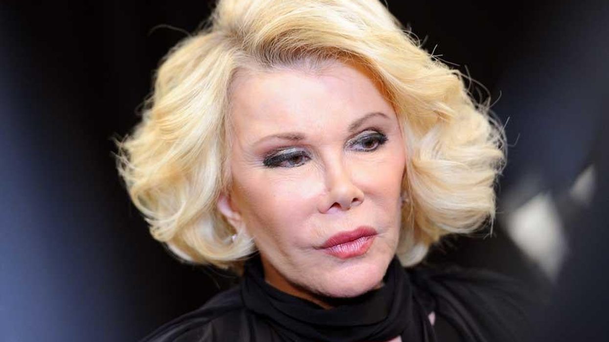 Joan Rivers on life, death and controversial comedy