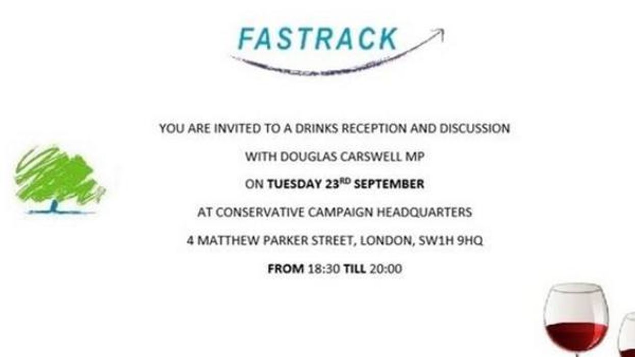 The Conservative Party may want to rethink this event