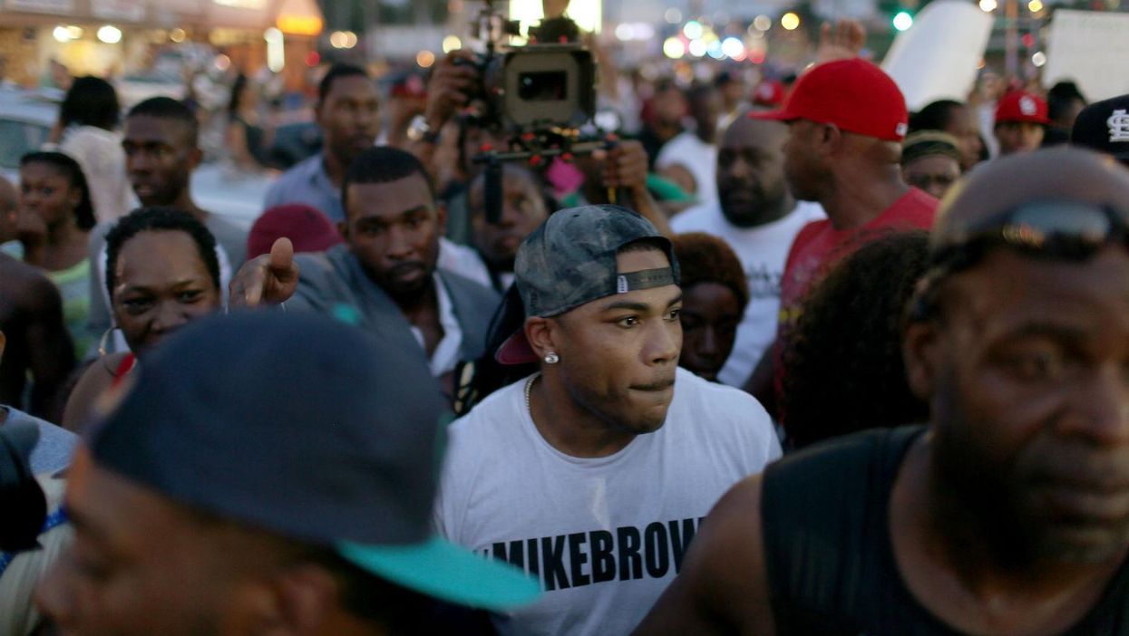 Nelly is in Ferguson