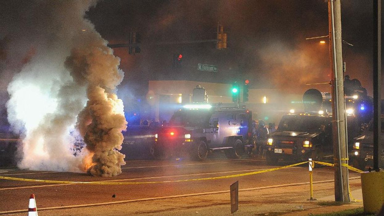 What happened in Ferguson last night in 11 pictures