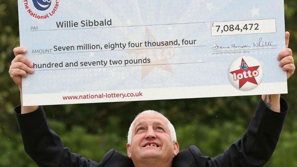Why this man split his lottery winnings