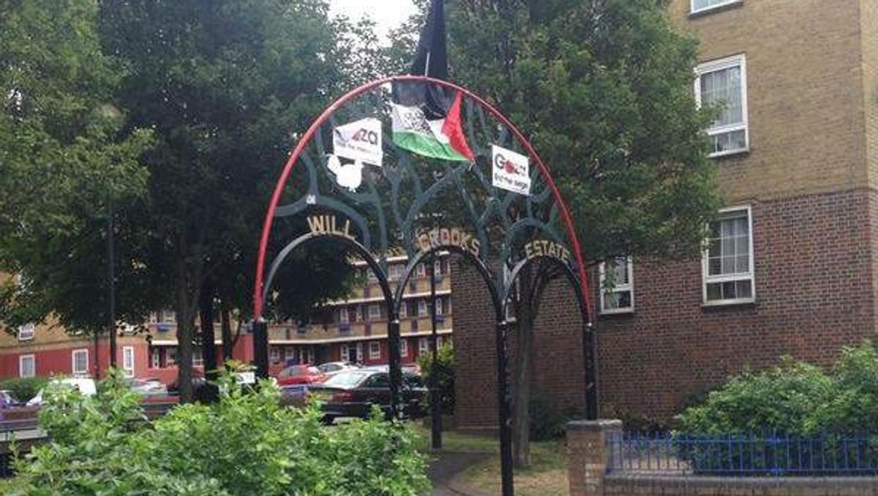 Yes, a 'Jihadist' flag really did fly in east London. But now it's gone
