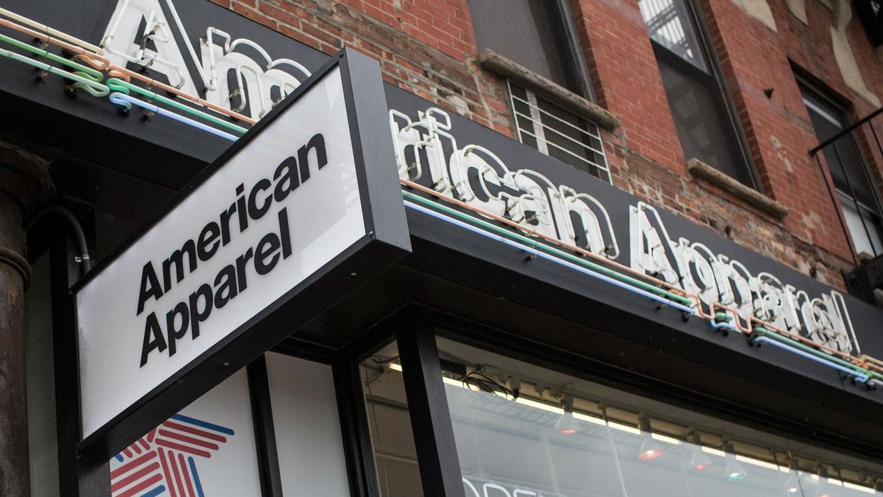 No, American Apparel did not post a 'back to school' upskirt photo
