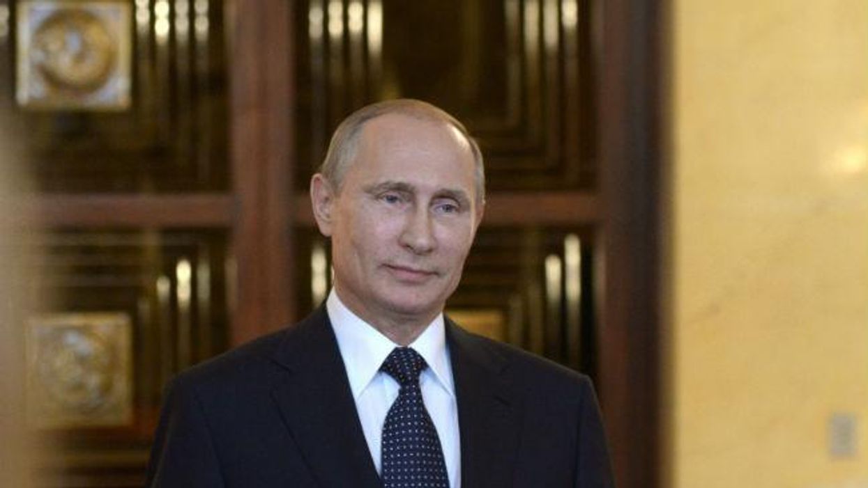 Meanwhile, in Russia, Vladimir Putin's popularity is soaring