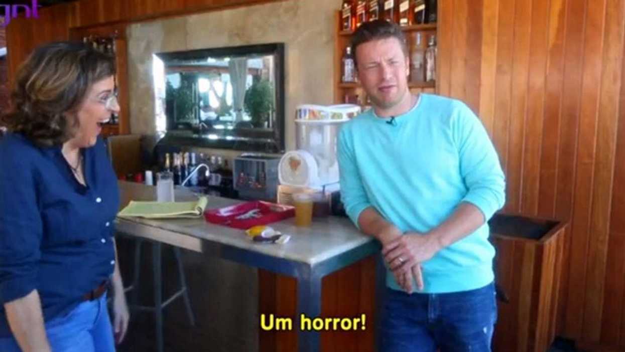Jamie Oliver may have finally found a world cuisine he doesn't like