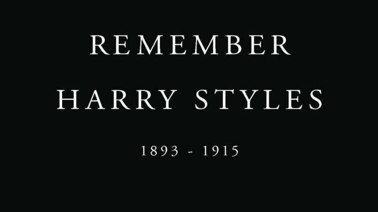 RIP Harry Styles: Fallen WW1 heroes remembered in touching tribute