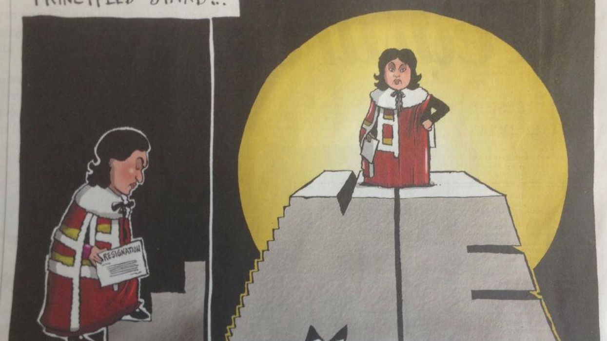 This is how the papers reacted to Baroness Warsi's exit