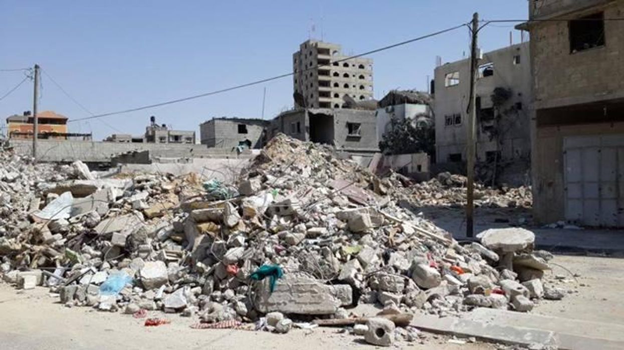 This is the aftermath of the most lethal strike on a single building in Gaza ever