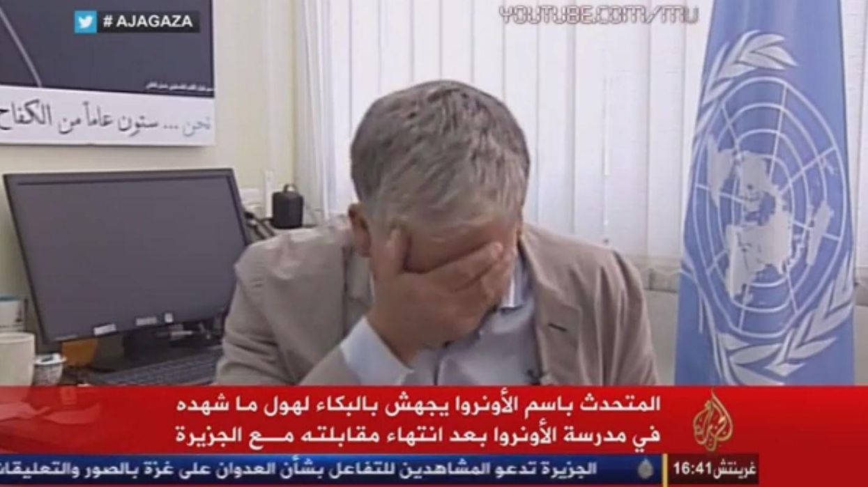 'Heartbroken' UN spokesman in Gaza breaks down on TV