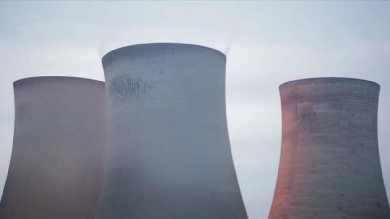 Watch: Power station towers reduced to rubble in seconds