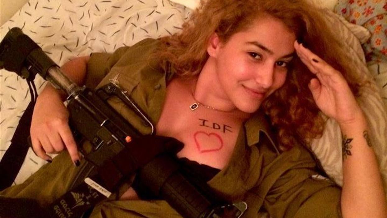 These women found a new way of backing the IDF: partial nudity