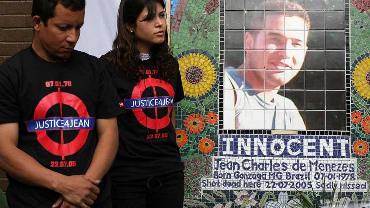 Why did police spy on Jean Charles de Menezes' grieving family?