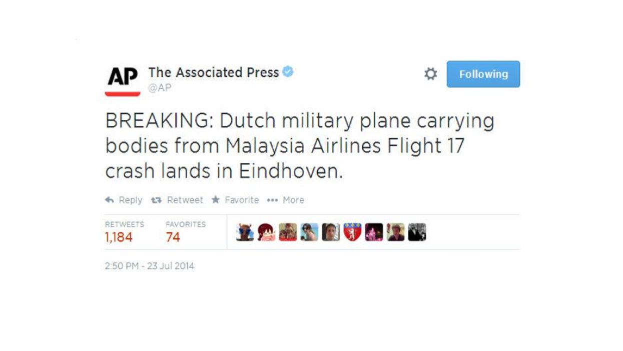 This MH17 tweet shows why punctuation is important