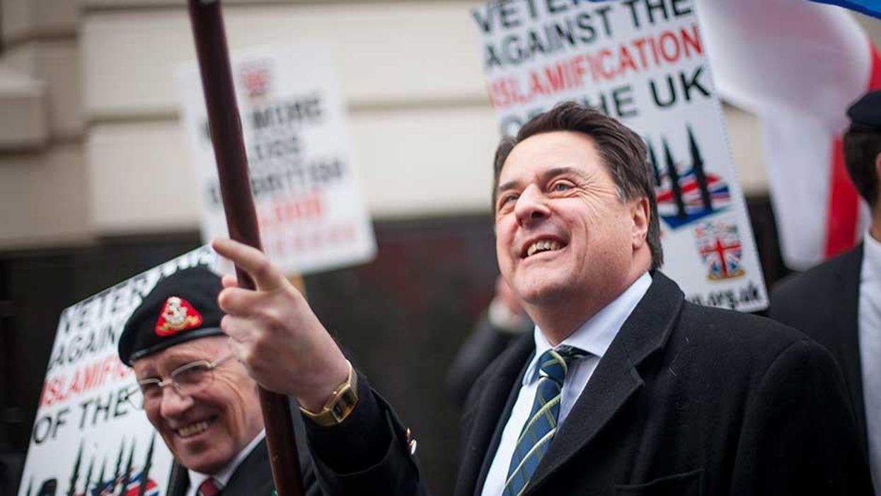 Nick Griffin steps down as BNP leader, no one notices