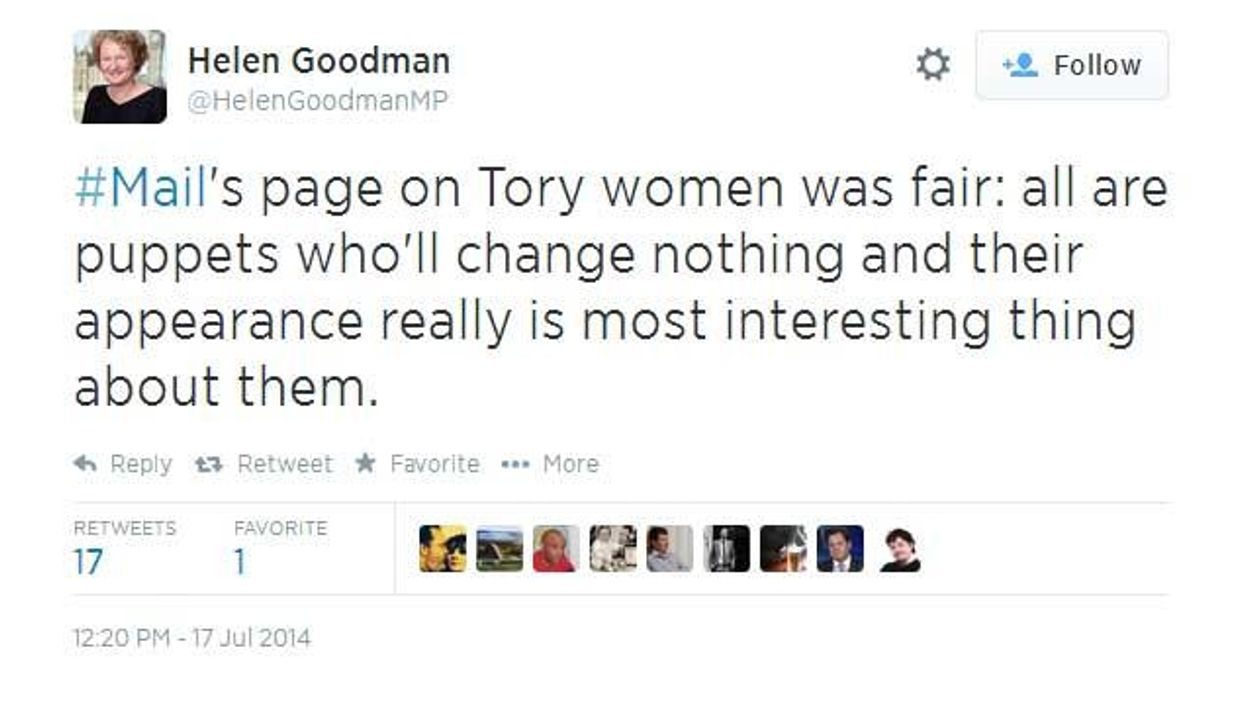 Shadow minister: I was only joking about female MPs being puppets