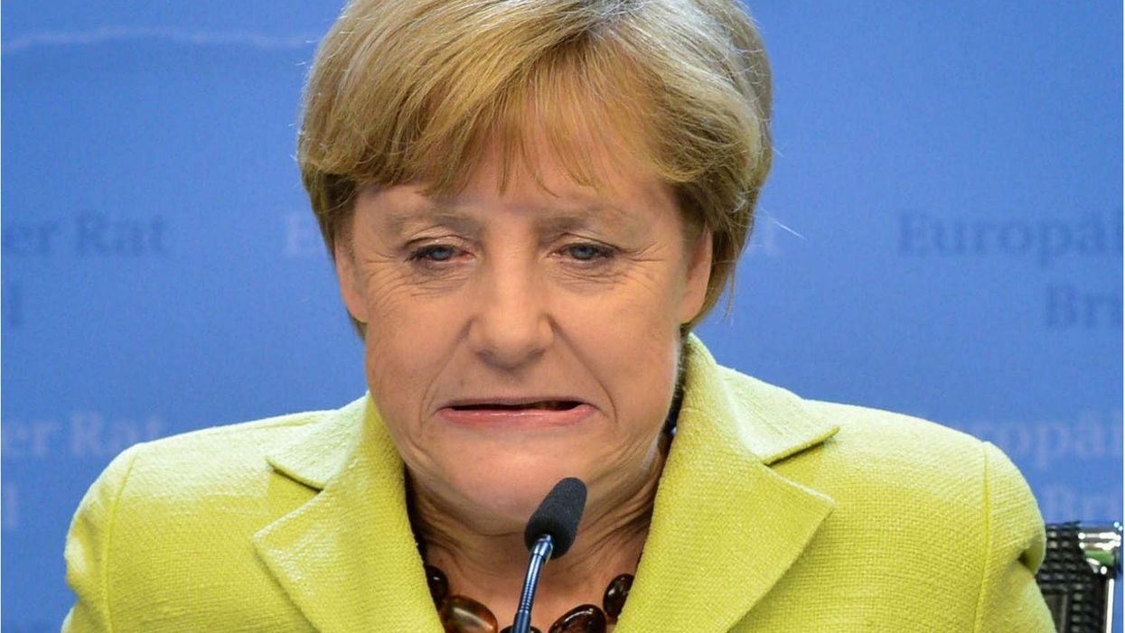 A journalist sang Happy Birthday to Angela Merkel and it was awkward