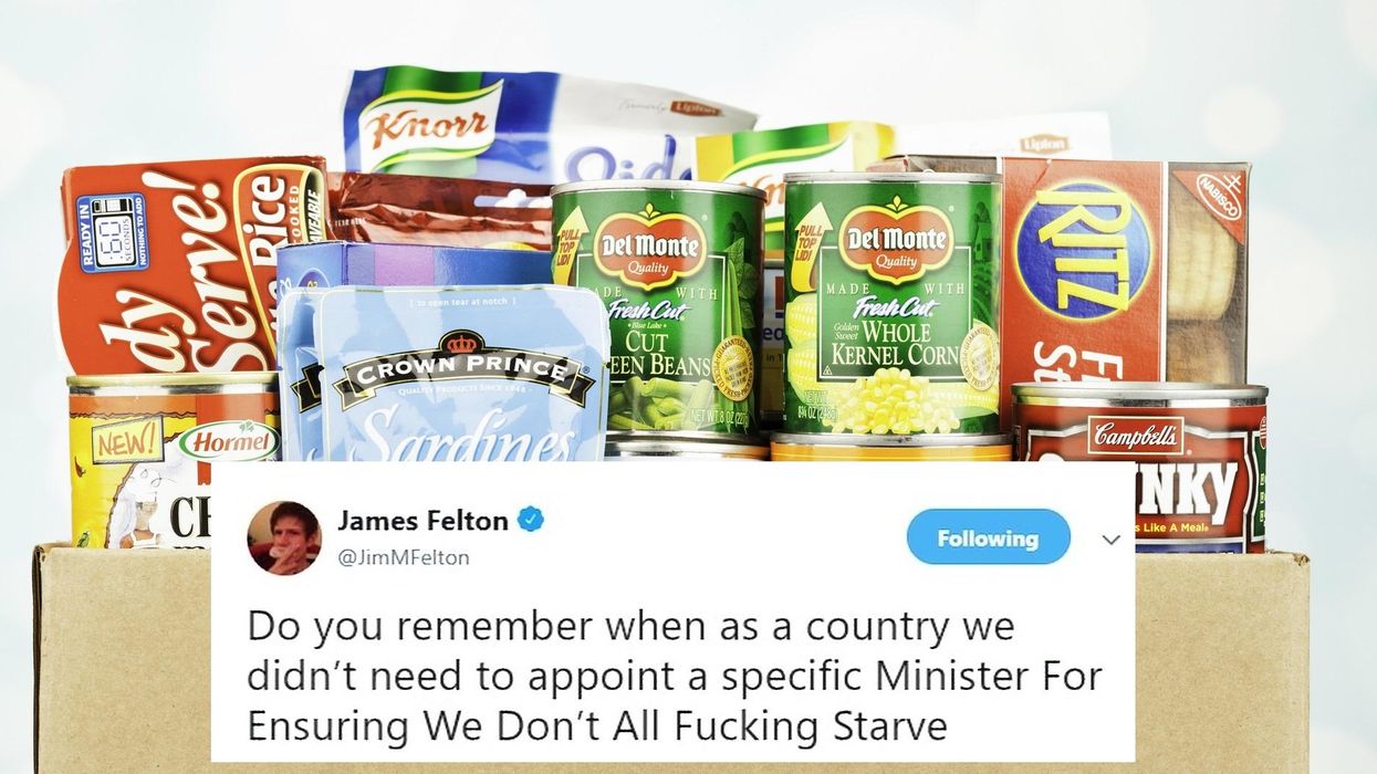 The government just appointed a 'food supplies minister' to prepare for a no-deal Brexit and everyone is making the same joke