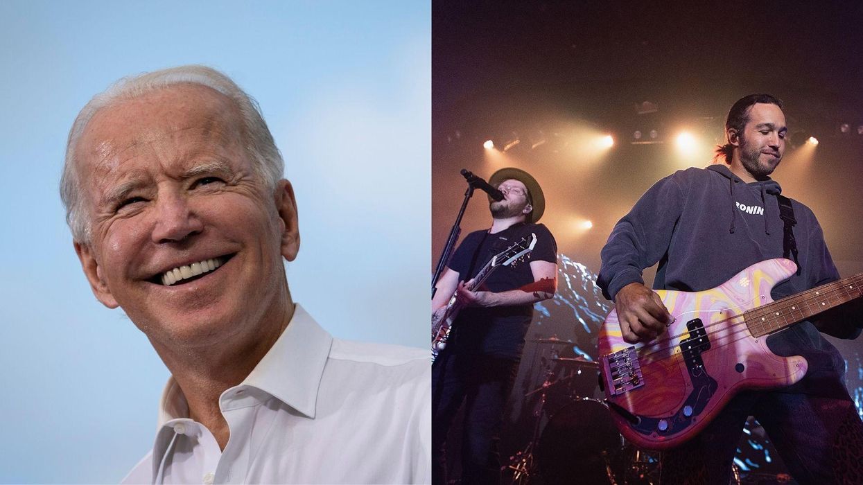 Here’s why Fall Out Boy wouldn’t exist without Joe Biden