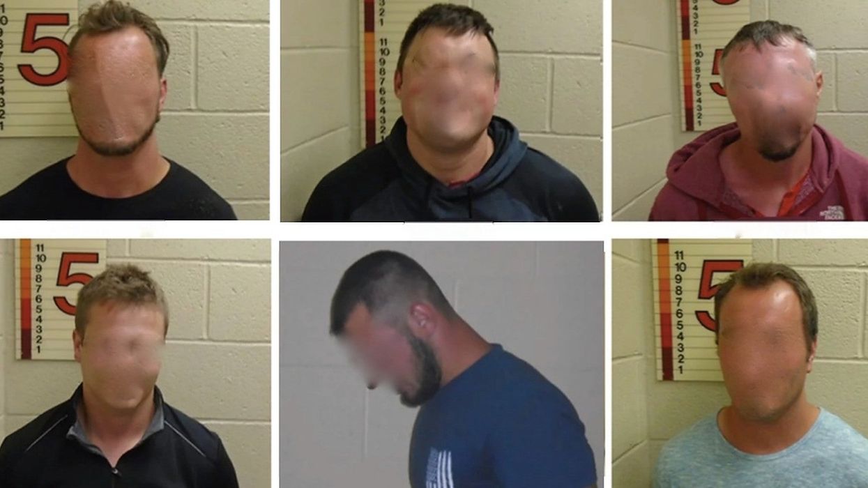 Seven men in US arrested after 'yelling racist abuse and taunting' a Black family with Nazi salutes