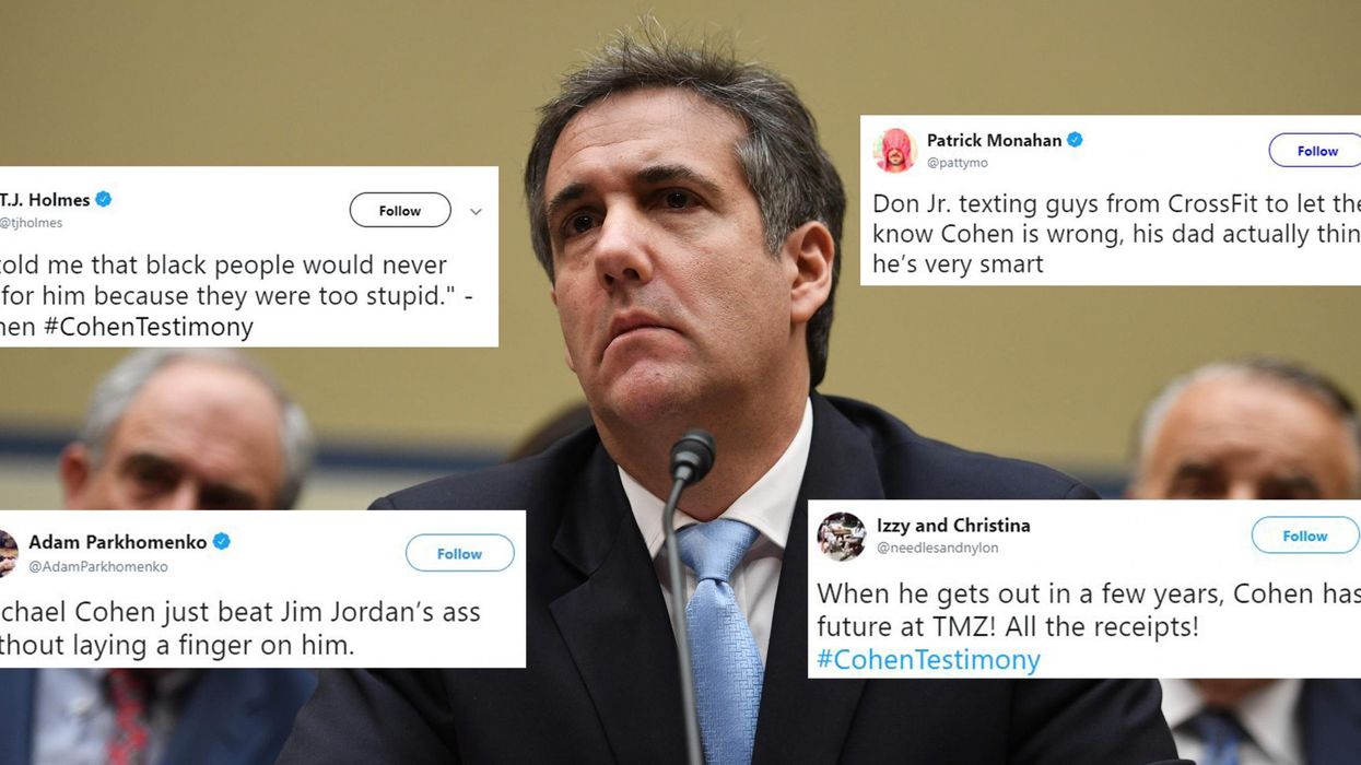 Cohen testimony: How the internet is reacting to Trump's ex-lawyer's explosive revelations