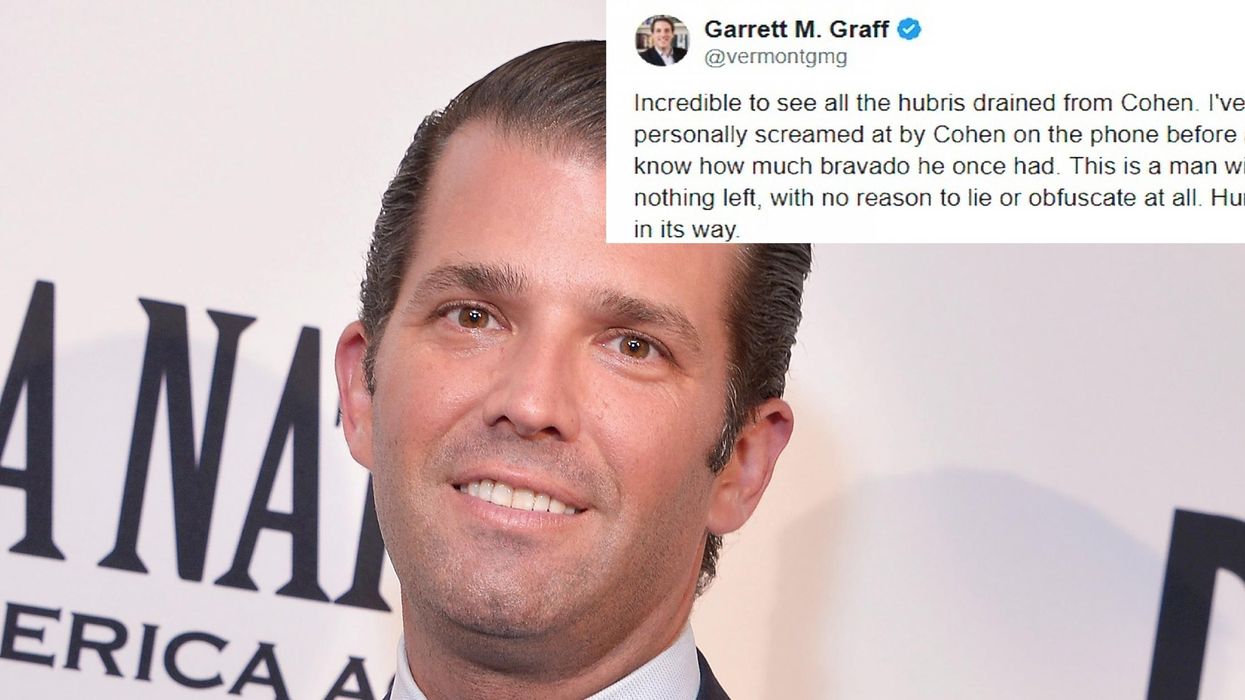 Donald Trump Jr. roasted for retweet suggesting Michael Cohen has 'no reason to lie'