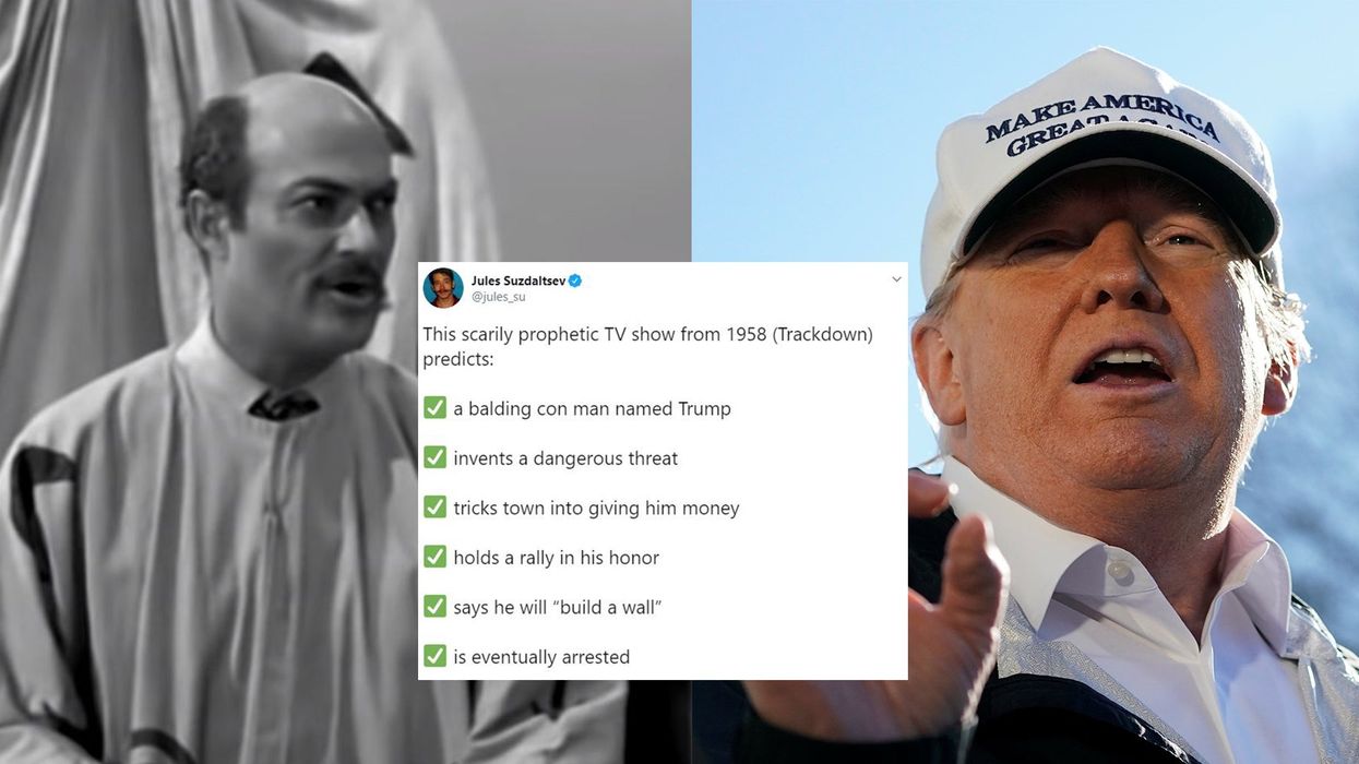 A 1958 TV episode eerily predicted Trump and his border wall and people are freaked out