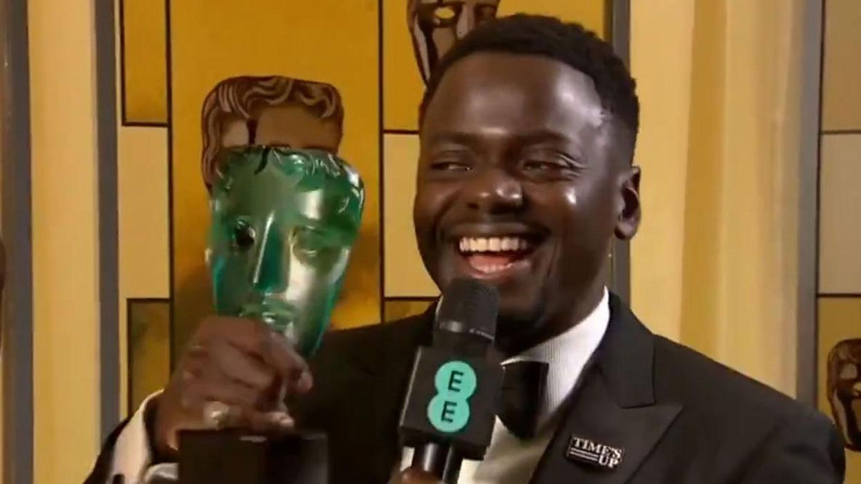 Get Out star's reaction to winning a Bafta is the best thing you'll see today