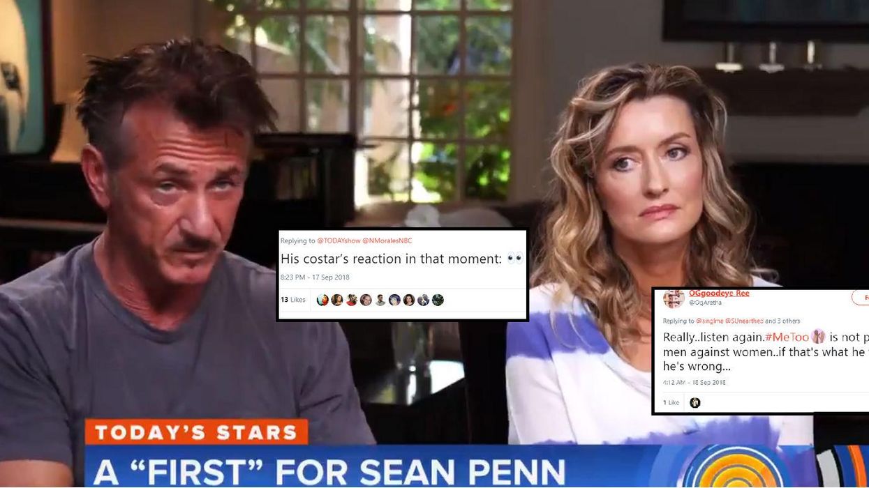 Sean Penn says #MeToo movement is 'dividing men and women'