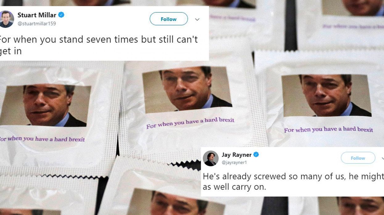 UKIP: You can now buy a Nigel Farage condom and the internet can't believe it