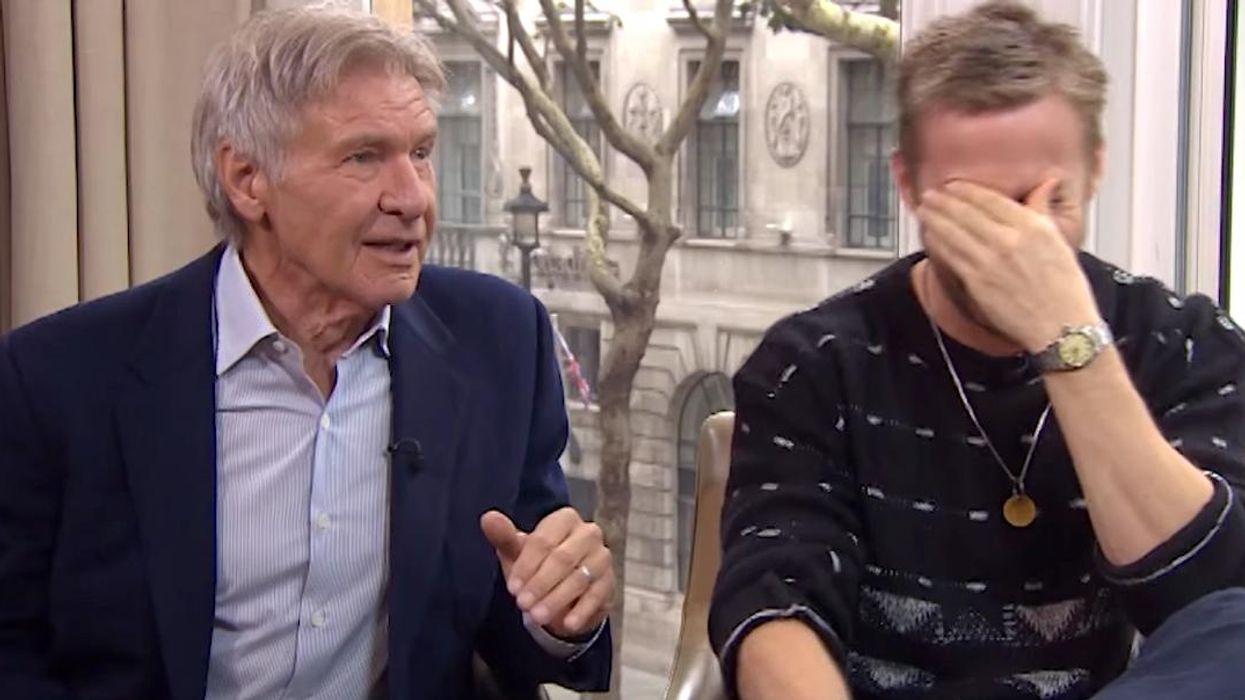 Harrison Ford and Ryan Gosling could not handle their interview with Alison Hammond