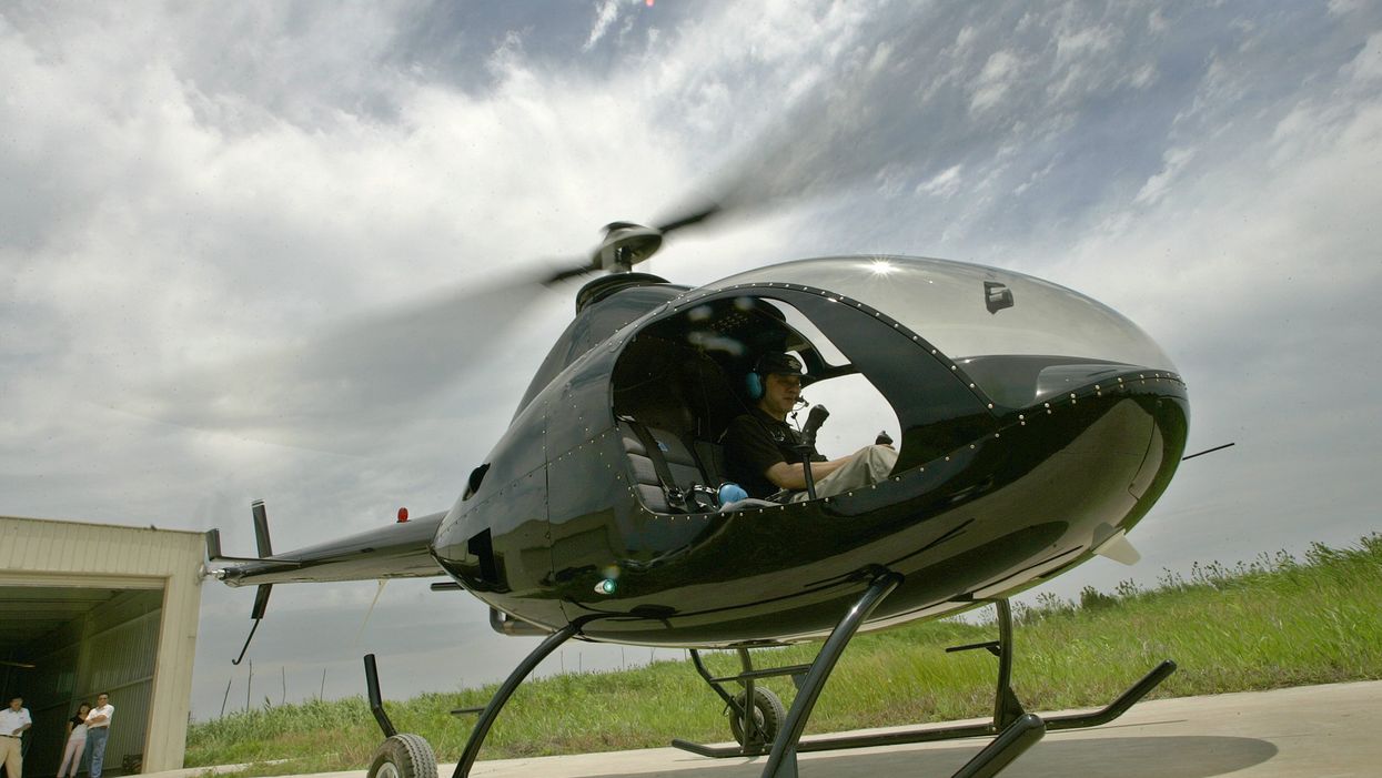 A man allegedly tried to impress a woman by chartering a helicopter to convince her he’s in the army. It ended in court