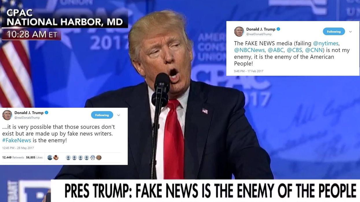 How Trump made the media 'the enemy' before Maryland shooting