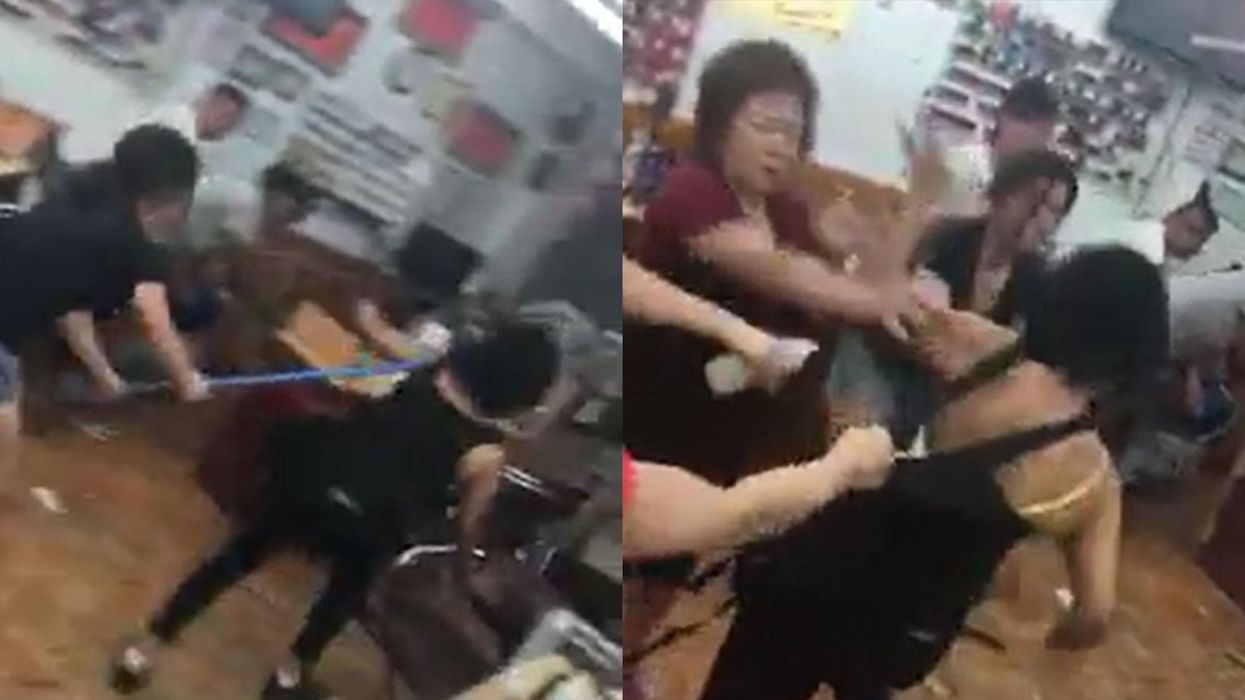 Protesters swarm nail salons after racially charged brawl