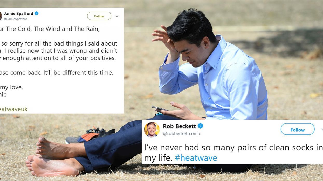 UK weather: 23 memes which prove it is too hot in Britain right now