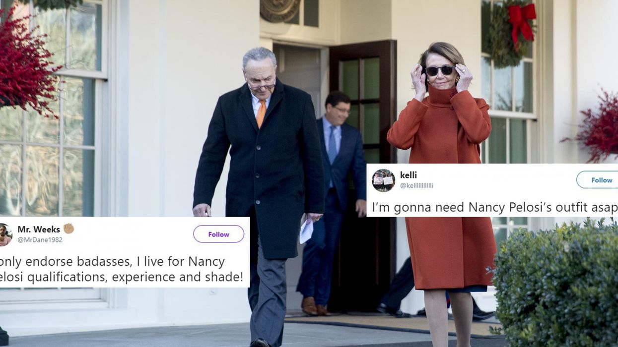 Nancy Pelosi mocked Trump's 'manhood' and border wall - and she became the internet's new hero