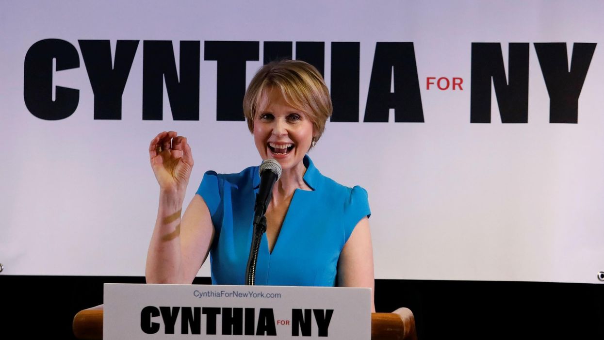 Cynthia Nixon wants to legalise weed in New York