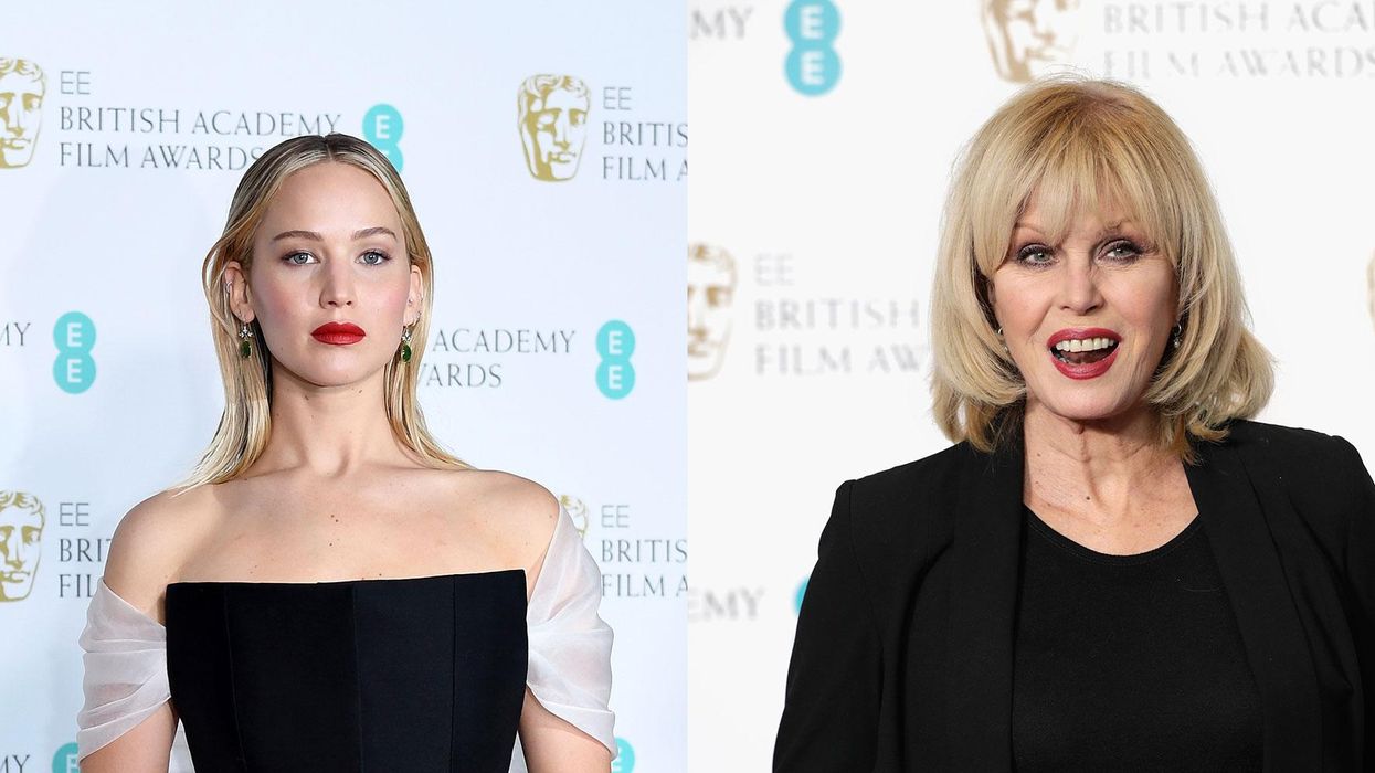 Jennifer Lawrence threw shade at Joanna Lumley and people are not happy