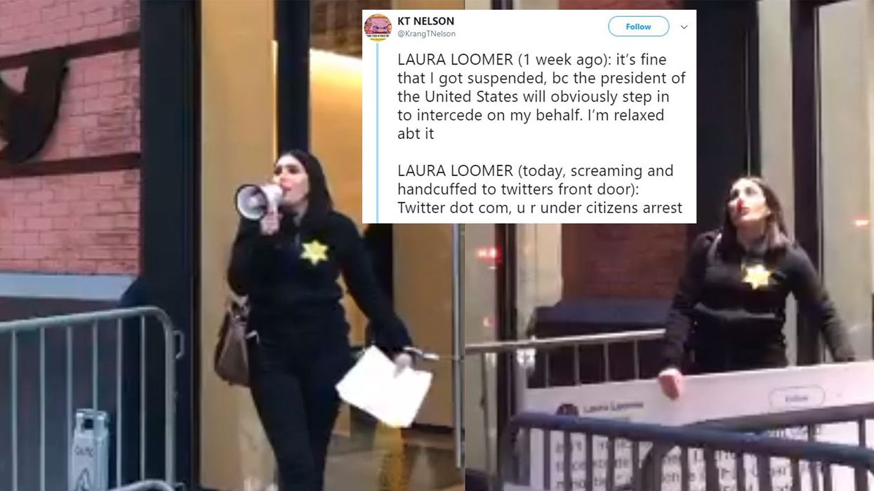 Right-wing conspiracy theorist Laura Loomer gets roasted after staging a failed Twitter HQ protest