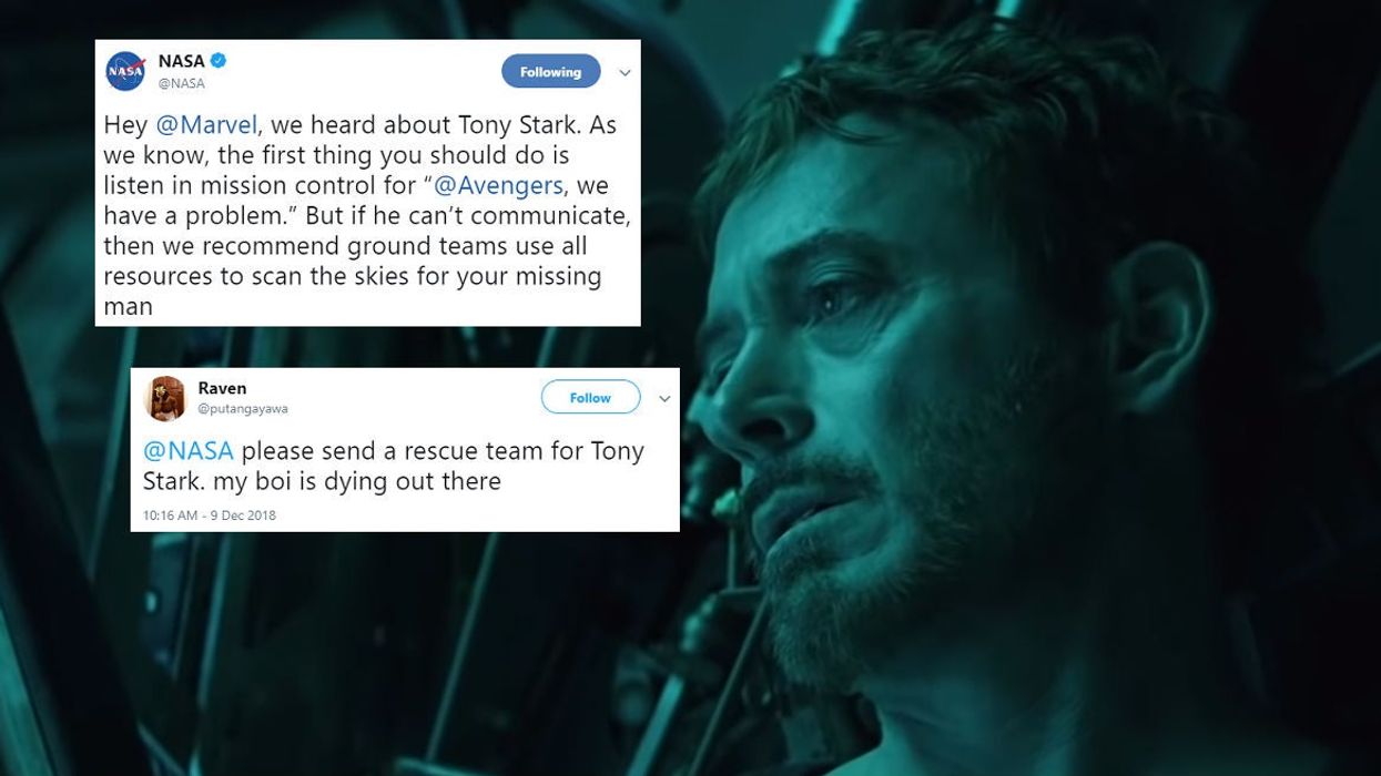 Avengers Endgame: Nasa responds to pleas from Marvel fans to save Tony Stark