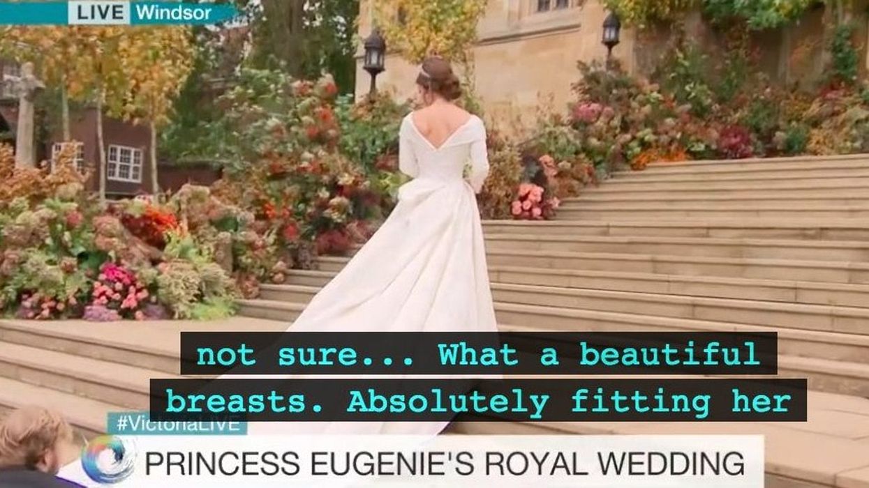 Royal wedding: BBC subtitles accidentally start describing Princess Eugenie's 'beautiful breasts'