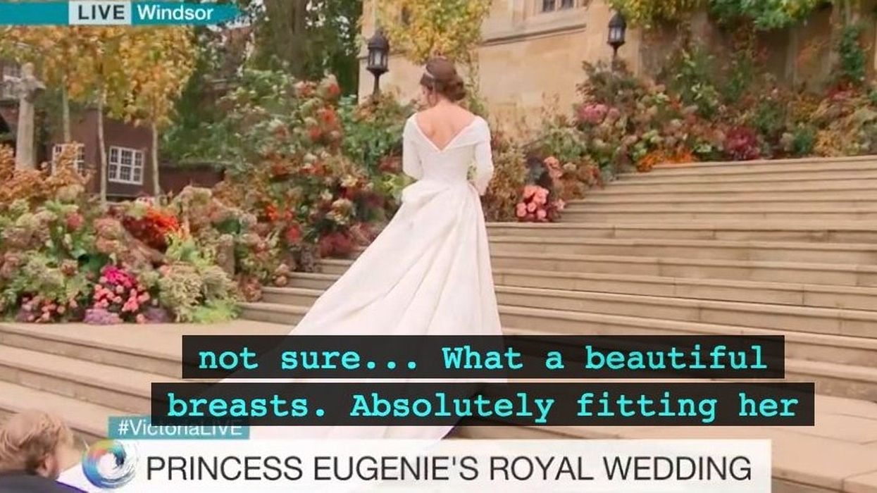 Royal wedding: BBC subtitles accidentally start describing Princess Eugenie's 'beautiful breasts'