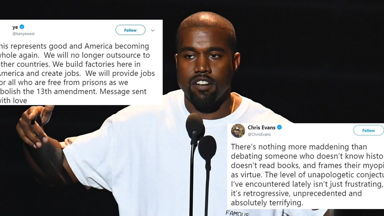 Kanye West destroyed on Twitter for criticising the 13th amendment
