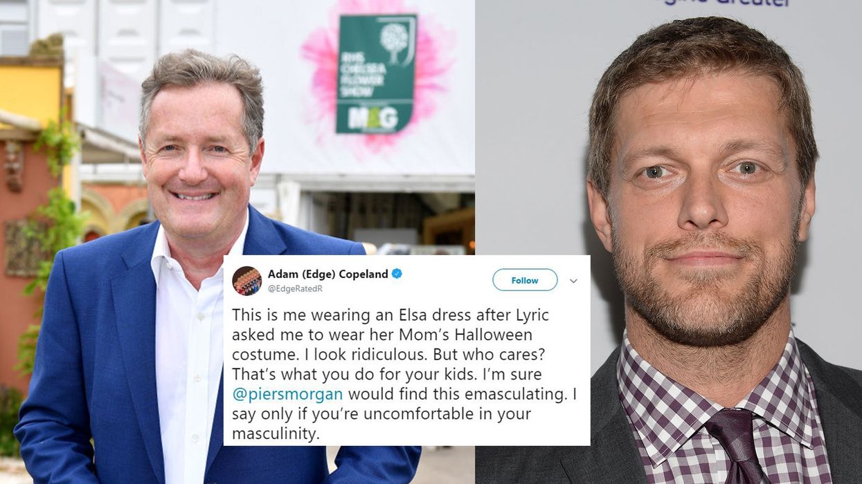 Ex-WWE wrestler Edge responded to that Piers Morgan tweet on masculinity in the best possible way