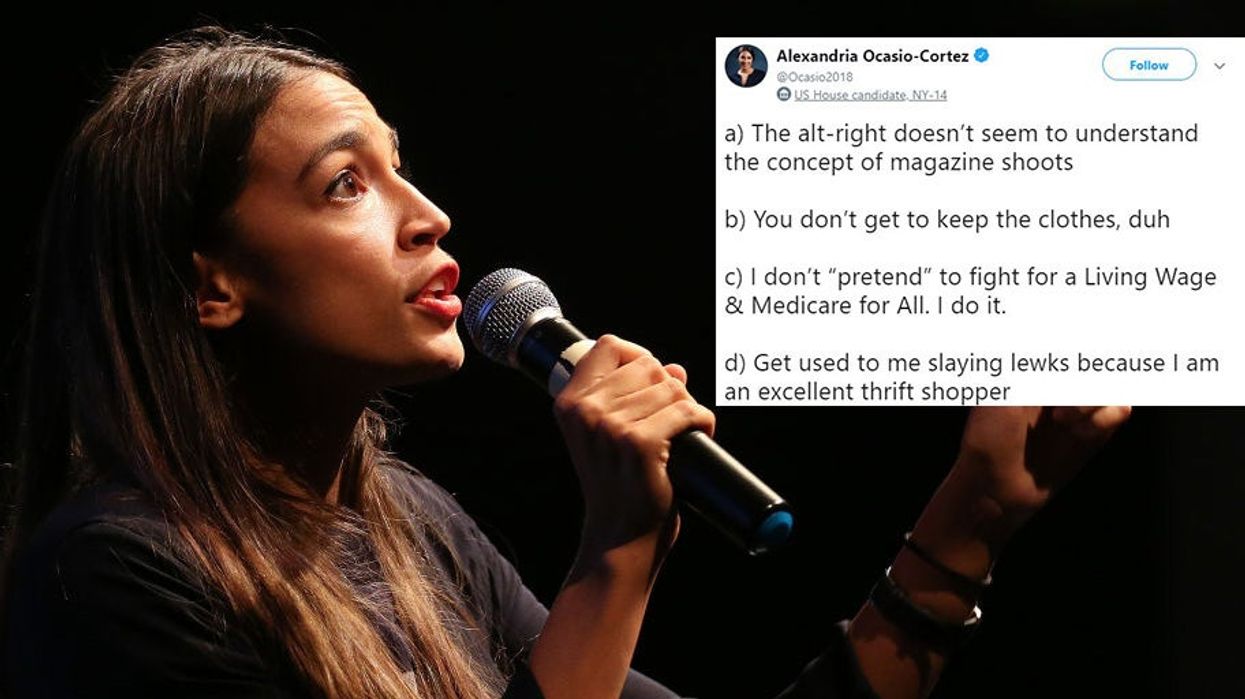 Alexandria Ocasio-Cortez responds to critics who shamed her for wearing an expensive outfit