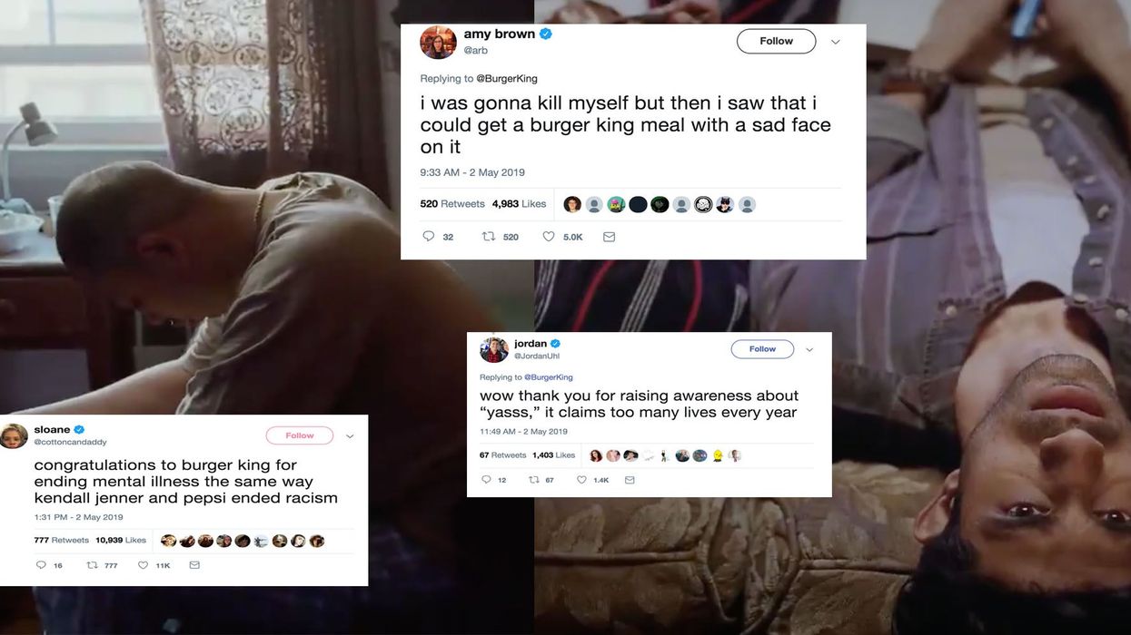 Burger King’s attempt to use mental health to sell meals has badly backfired
