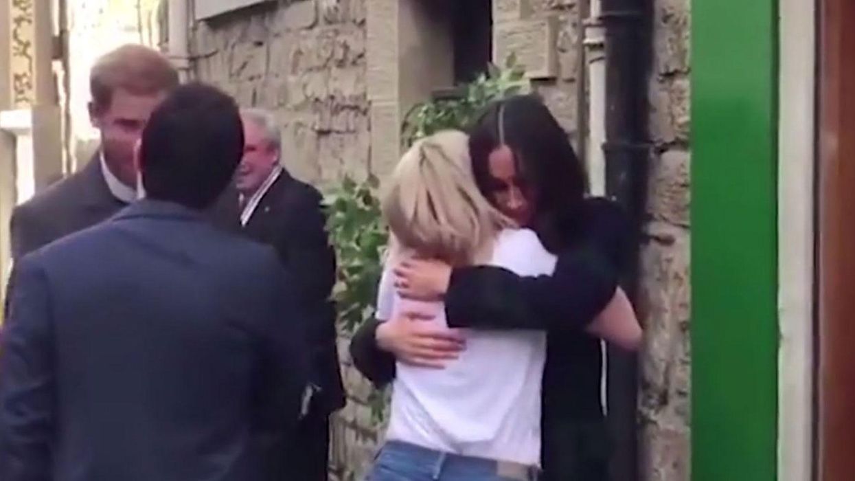 People are saying Meghan Markle broke royal protocol when she was just being nice