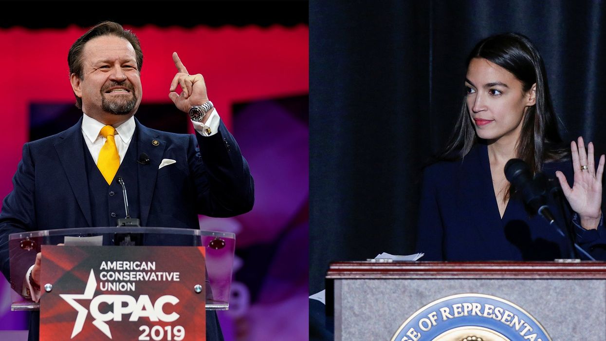 CPAC: Republicans think Alexandria Ocasio-Cortez wants to take away their hamburgers